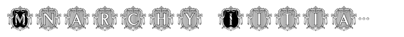 Monarchy Initials (250 Impressions) image